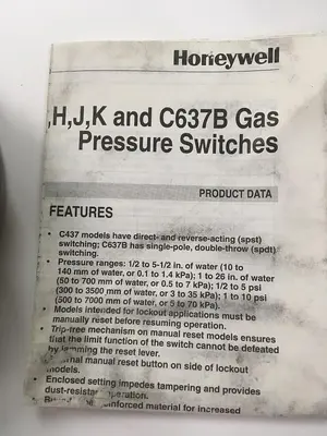 New | in-Stock HONEYWELL C437G 1029 Miscellaneous Equipment (Electrical & Power) | Surplus Asset Holdings #1188399