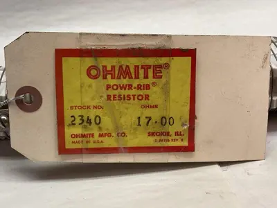 Used OHMITE 2340 Miscellaneous Equipment (Electrical & Power) | Surplus Asset Holdings #1199106