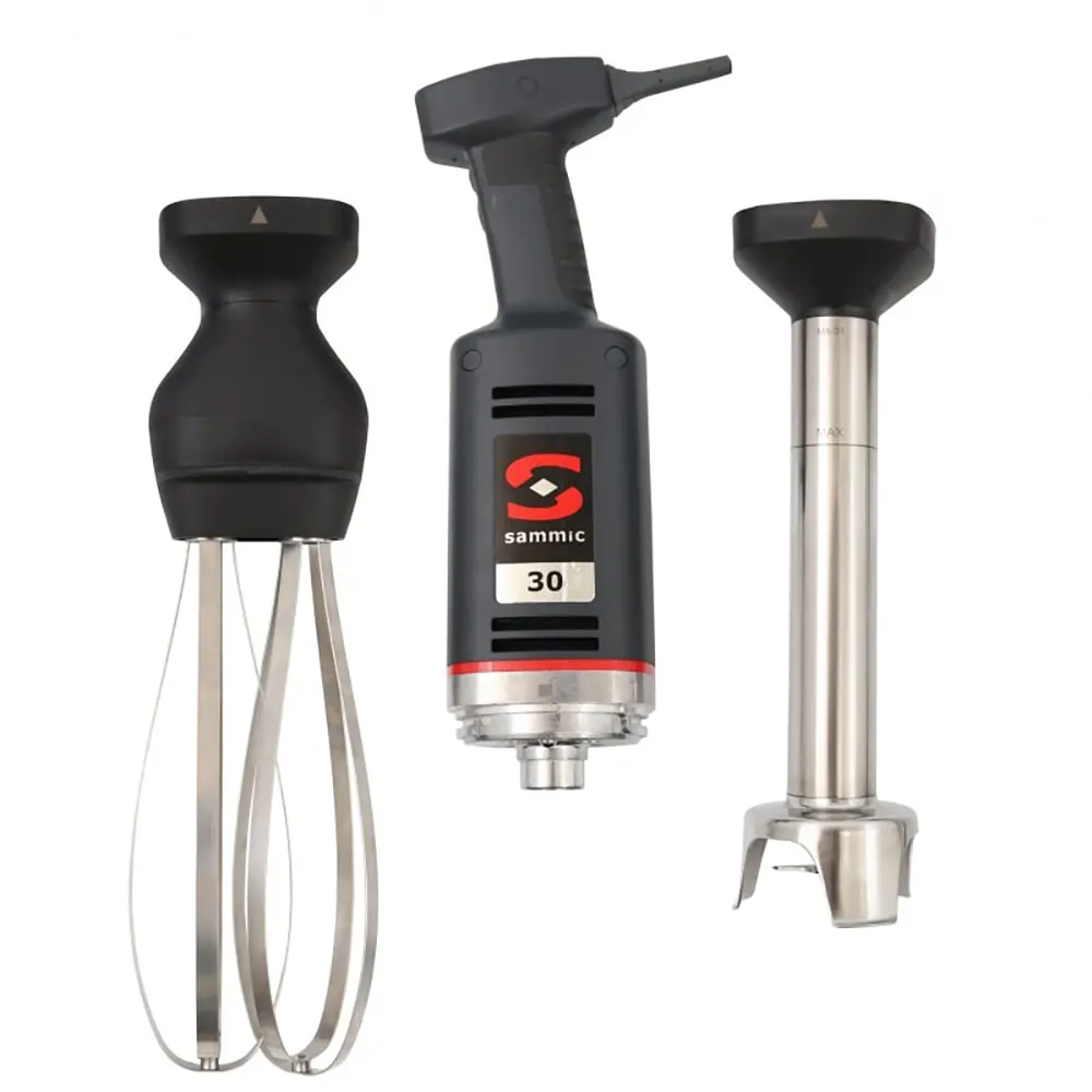 Sammic MB-31 32 Qt Immersion Blender W/ 15 3/5" Whisk & 12" Blending Arm, 120v