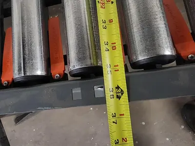 New | in-Stock 2018 INTELLIGRATED LIVE ROLLER CONVEYOR Roller Conveyors Wisconsin US | Packer City Sales #1297824