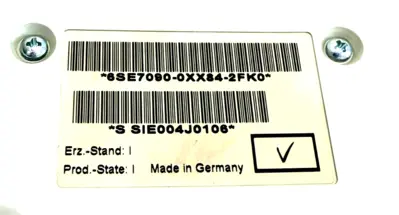 USED SIEMENS 6SE7090-0XX84-2FK0 OPERATOR PANEL 6SE70900XX842FK0