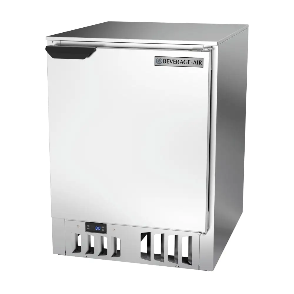Beverage-Air FLG24HC-1-S 1 Section Glass Chiller - Stainless, 115v