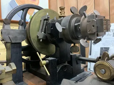 0365 RA Lienhard Chaux-De-Fonds Engine Turning Machine Circa 1904