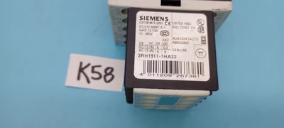 USED Siemens 3RH1131-1BB40 + 3RH1911-1HA22