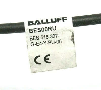 NEW BALLUFF BES 516-327-G-E4-Y-PU-05 INDUCTIVE SENSOR BES00RU BES516327GE4YPU05