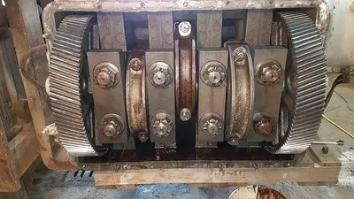 USED DOWELL PG03 4.5X5 TRIPLEX CEMENTING PUMP