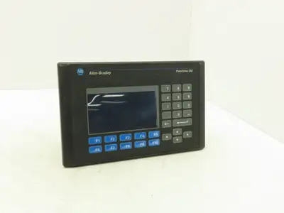 Allen Bradley 2711-B5A5 PanelView 550 HMI Control Panel Ser H FRN 4.46 100-240V