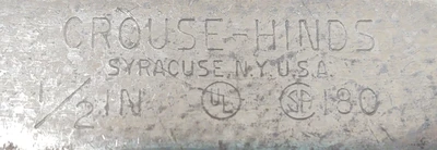 NEW Crouse-Hinds 180