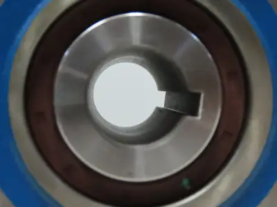 Radicon C062150.TAAQ 50:1 Ratio 1-1/2" Thru Shaft Helical Gear Reducer