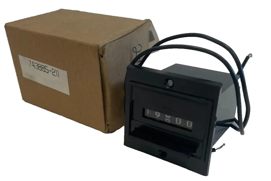 NEW VEEDER-ROOT 743885-211 MANUAL RESET COUNTER 743885211