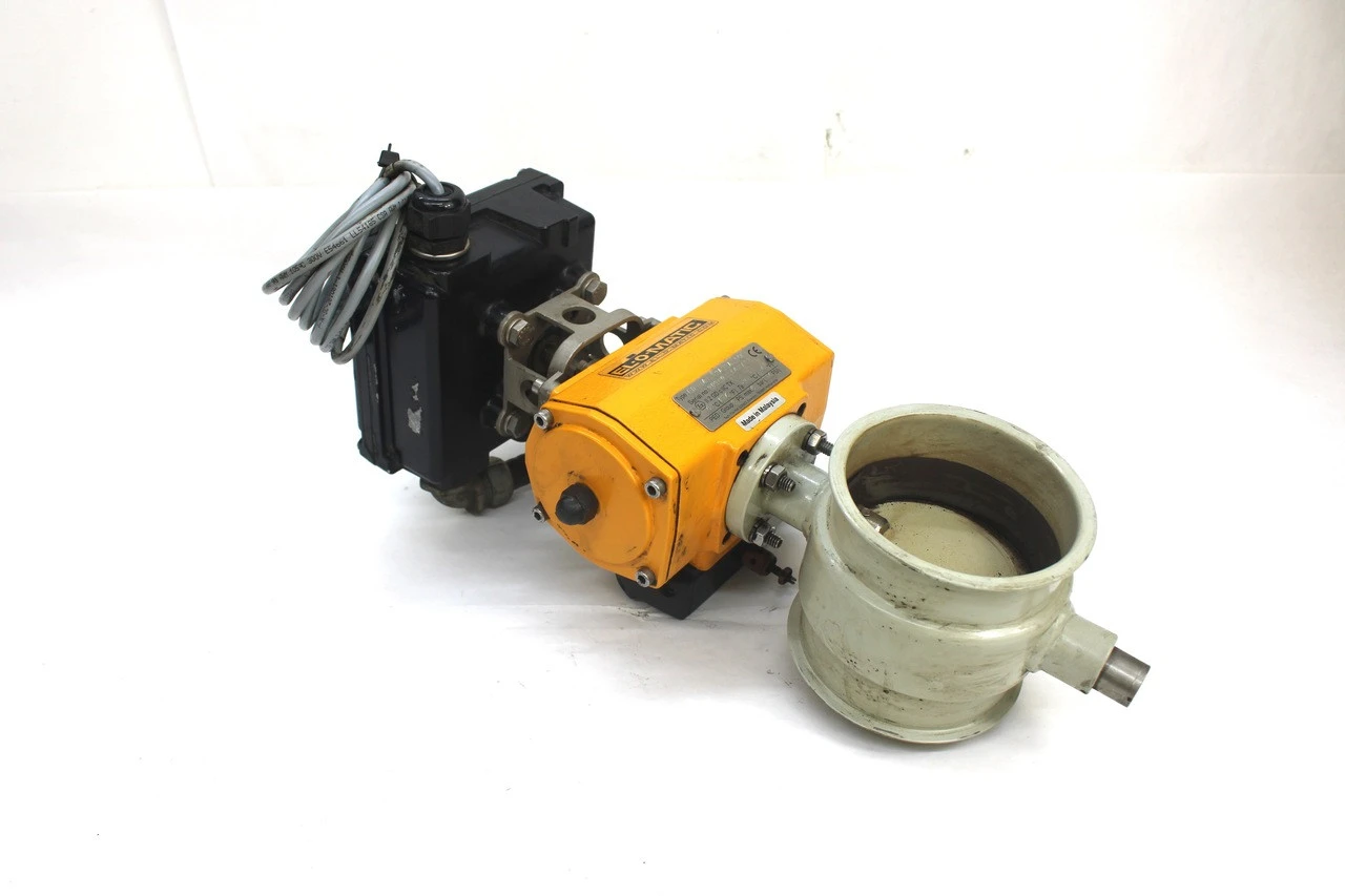 EL-O-Matic ED0040.U2A00A.14K0 Valve Actuator w/Accutrak 2004 Dual Display Monitor