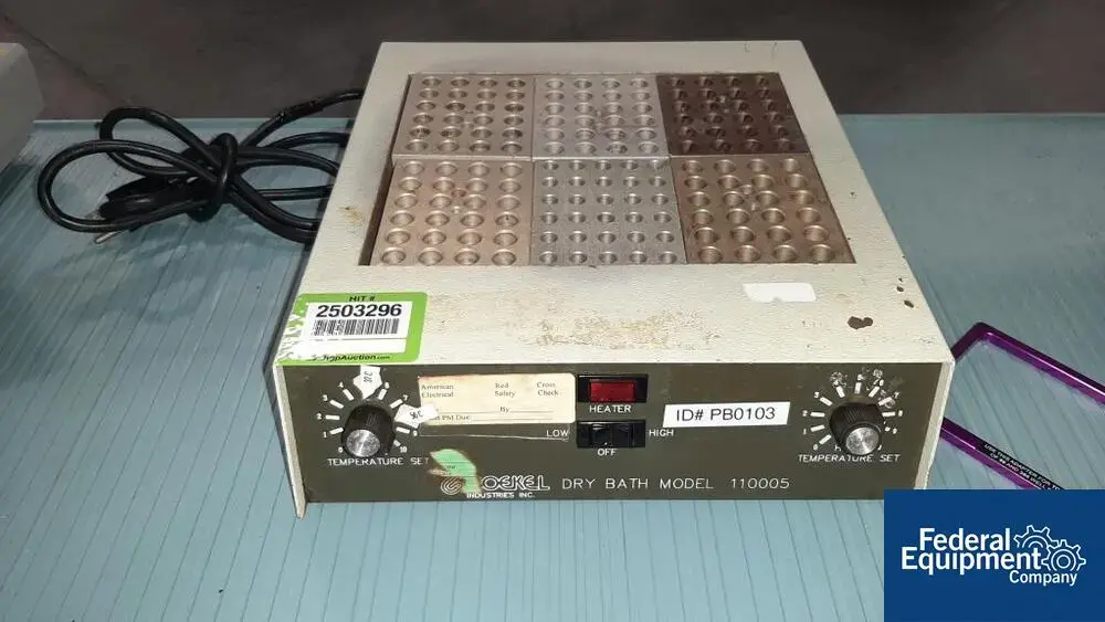 USED Boekel Industries, Inc. Boekel  6-Block Dry Bath