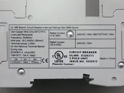 New | in-Stock PHOENIX CONTACT 1010302 Switchgears British Columbia CA | Lenmark #240825