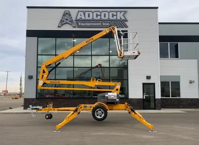 New | in-Stock 2026 HAULOTTE 4527A TOWABLE ARTICULATING BOOM LIFT Towable Boom Lifts Alberta CA | Adcock Equipment #1418118