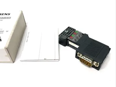 New | in-Stock Siemens PROFIBUS FC RS 485 Connector Plug 180, Axial Outlet Electrical Fittings Michigan US | Maverick Industrial Sales #1401906