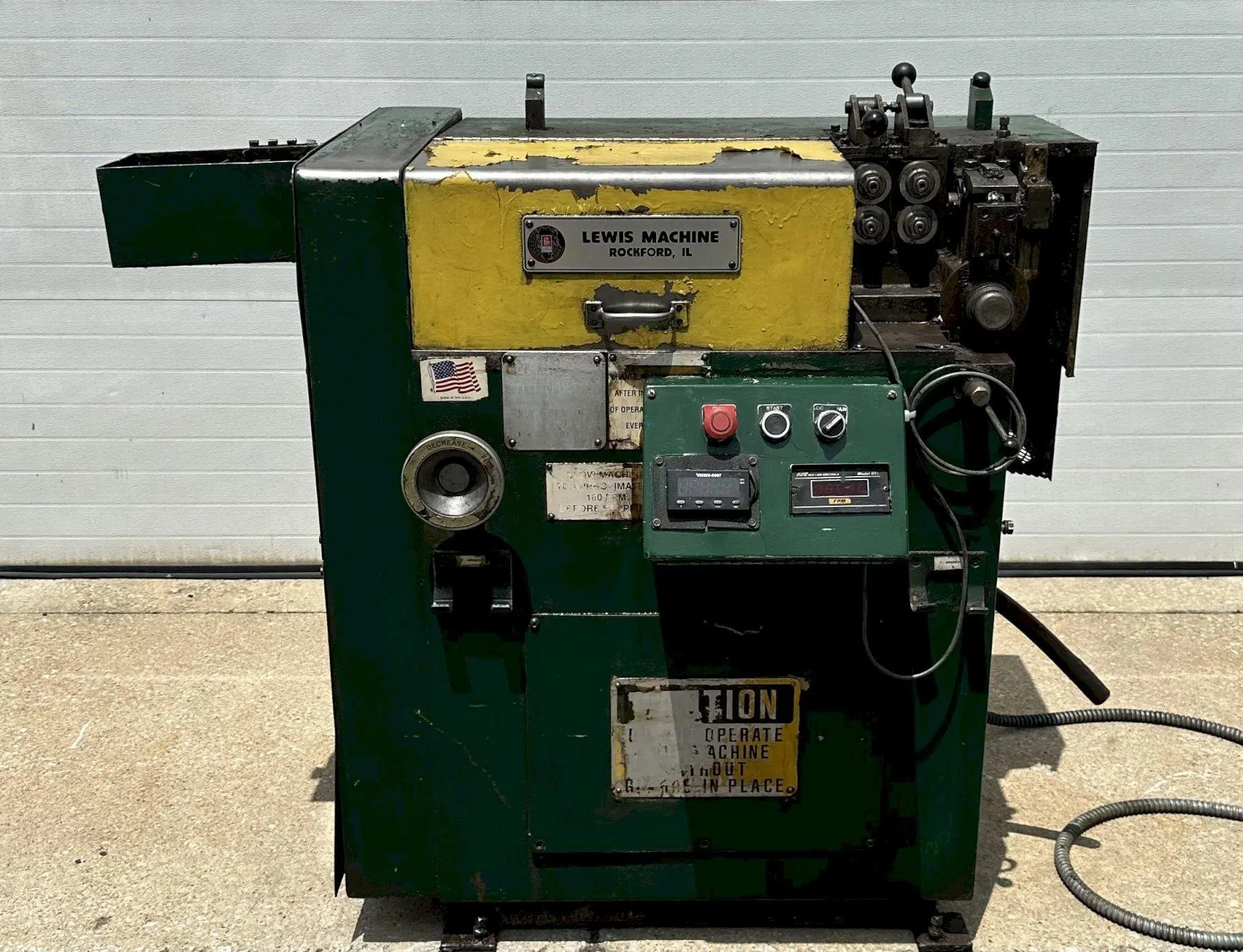 Used LEWIS 2SHV Feeding & Straightening Machines Ohio US | Portage Packaging Systems, Inc. #1397126
