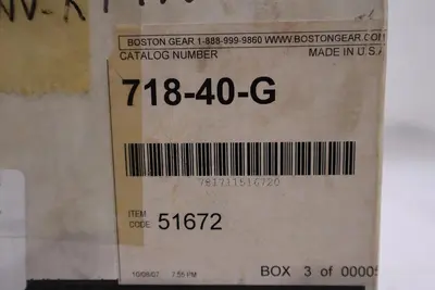 NEW IN BOX ALTRA INDUSTRIAL MOTION 718-40-G / 71840G STOCK 2299-D