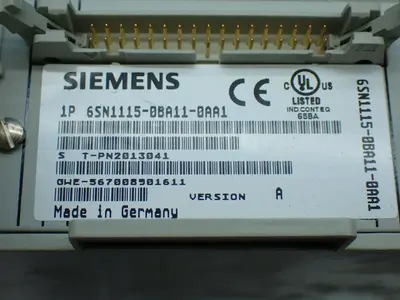USED SIEMENS 6SN11150BA110AA1