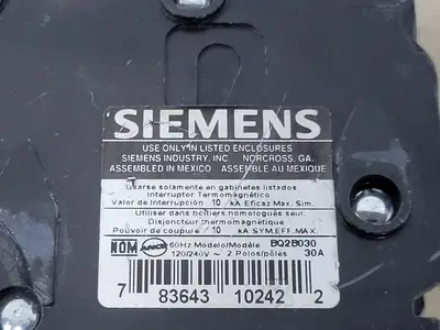 USED SIEMENS BQ2B030