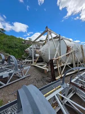 Used UNKNOWN 80 TON Cement Silo Quebec CA | DIT Equip #1412359