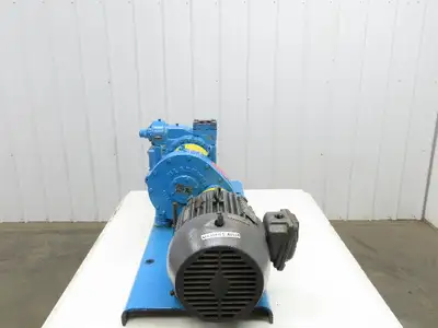 Blackmer XLW3F 3" Sliding Vane Pump Positive Displacement 10Hp 230/460V LH Inlet