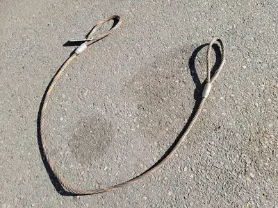 1/2" x 6 ft Lifting Wire Rope Sling Type Sling