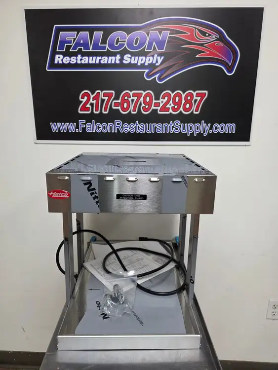 New | in-Stock Hatco Unused 15" Hatco GRBWI-15D Stainless Countertop Food Warmer - 120V 670W - BF Countertop Display Warmers Illinois US | Falcon Restaurant Supply #1374094