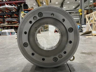 Samchully 25” Four Jaw Scroll Chuck, 8 1/2″ Bore – NEW
