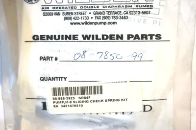 2 NEW WILDEN 08-7850-99 SPRING ASSEMBLY 08785099