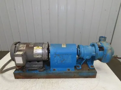 Goulds 3BFFRMD0 3756S Centrifugal Pump 1.5x2" NPT 3Hp 3450rpm 230/460V 3PH