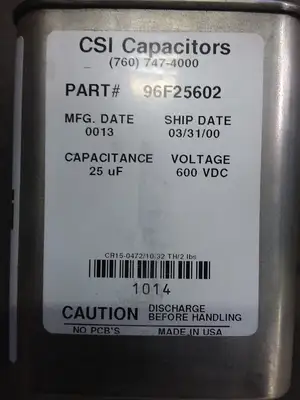 USED CSI TECHNOLOGIES 96F25602