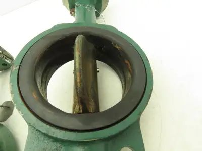 Crane 42 Series Butterfly Hand Operated Valve 4" Wafer Style 200psi Lot of 2