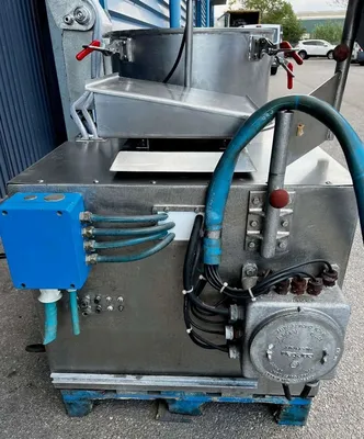 Rousselet Robatel RC-50 VxR ATEX perforate basket centrifuge, 316L SS.