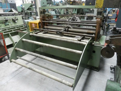 USED STAM 1500 X 5 MM DECOILER + STRAIGHTENER