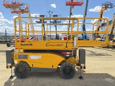 Used 2025 HAULOTTE 2668RT ROUGH TERRAIN SCISSOR LIFT Scissor Lifters Alberta CA | Adcock Equipment #1418016