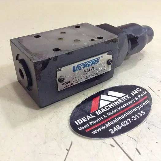 Used VICKERS CVGC 3 W 125 10 Valves/Fittings Michigan US | Ideal Machinery #576304