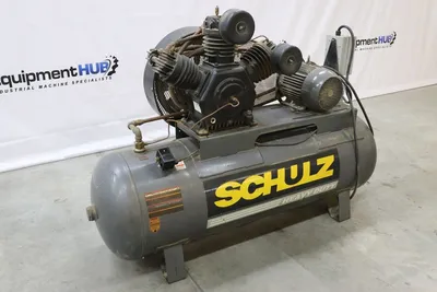 Used 2012 SCHULZ CSW 40 MAX Lubricated Reciprocating Air Compressors Georgia US | The Equipment Hub #300750