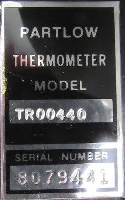 NEW PARTLOW TR00440 TEMPERATURE RECORDER THERMAL KING 5040781