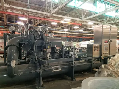4000 HP Air Compressor 6000 SCFM 300 PSI Atlas Copco HM5 HM15000 Centrifugal Multi Stage Compressor Soot Blower