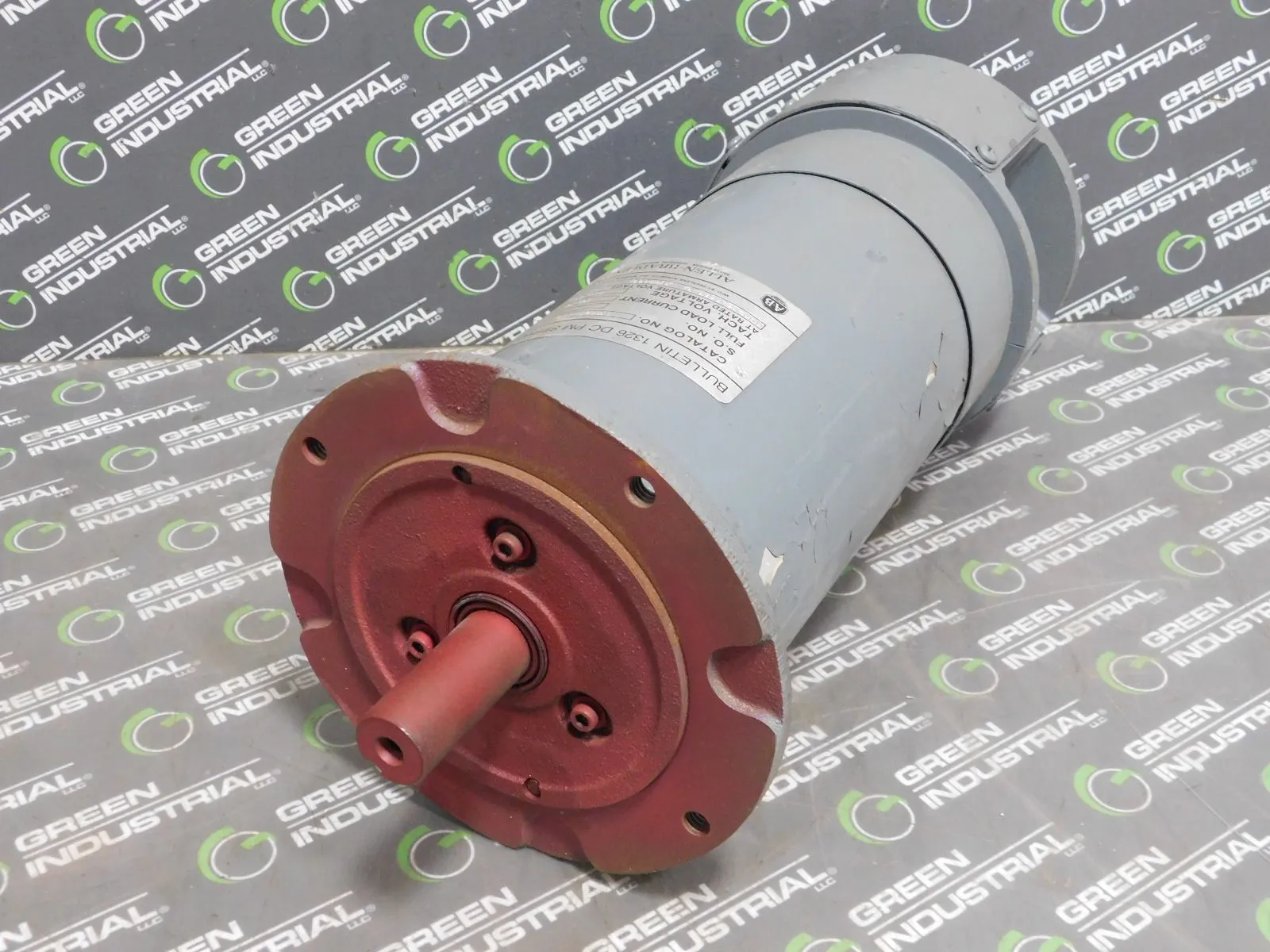 Allen Bradley 1326DP-I3D DC PM Servo Motor 14.30 FLC  Trach Voltage 114V Used