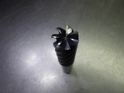 Kyocera/SGS 1" 7 Flute Carbide SQ Endmill 1" Shank TA Coated 77292 (LOC2756A)
