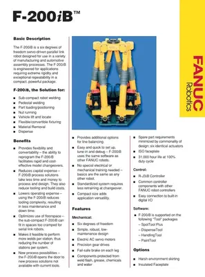 USED 2005 FANUC F200IB