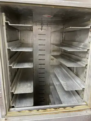 Used Cres-Cor Used Cres Cor Full Height Insulated 32 Pan Heated Holding Cabinet food Warmer 120V Hot Food Warming, Holding, & Transport Cabinets Illinois US | Falcon Restaurant Supply #1376369