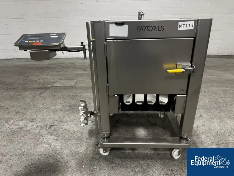 Used Sartorius 200 Liter Sartorius Palletank for Mixing Jacketed Fermenters / Bioreactors Ohio US | Federal Equipment Company #158381