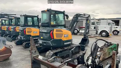 Used 2024 HYUNDAI HX48AZ Crawler Excavators - Mini North Carolina US | National Equipment Dealers #1422341