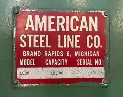 USED AMERICAN STEEL LINE 1000