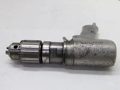 Stanley Model D40P-5 500 rpm Air Pneumatic Drill Nutrunner Jacobs Chuck 1/2"