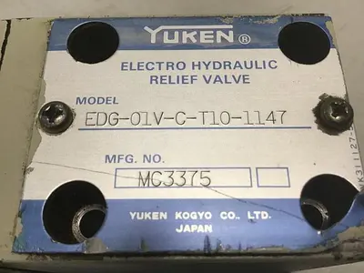 USED YUKEN EDG-01V-C-T10-1147