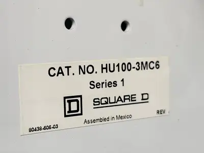 USED SQUARE D MODEL 6