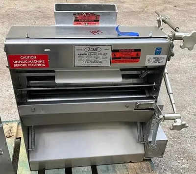 USED ACME PIZZA DOUGH ROLLER